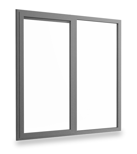 Black Awning Window 1495h x 1495w Double Glazed