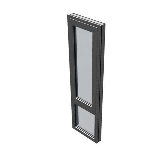Dark Monument Awning Window 2100h x 595w Double Glazed