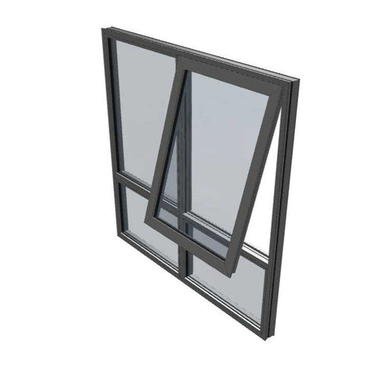 Black Awning Window 2057h x 1495w - DJEV50 - Double Glazed