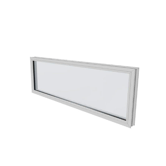 White Fixed Window - 695h X 2080w Double Glazed - WHITE