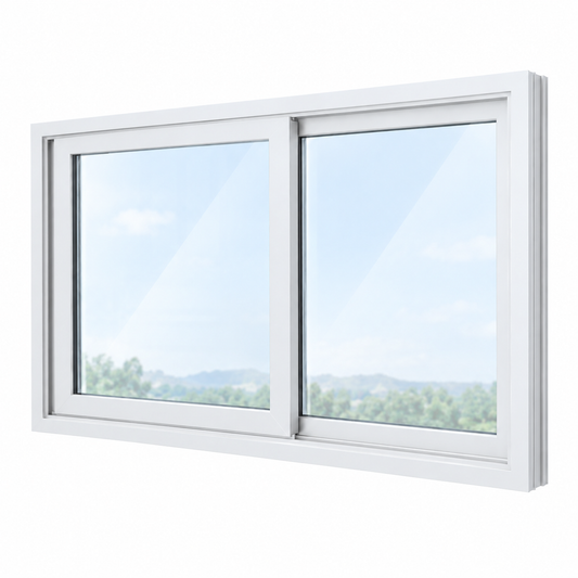 White Sliding Window - 595h X 1795w - LH Opening