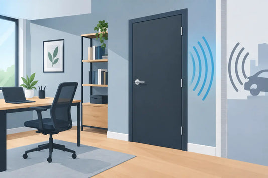 Soundproof Doors for Home Offices That Work
