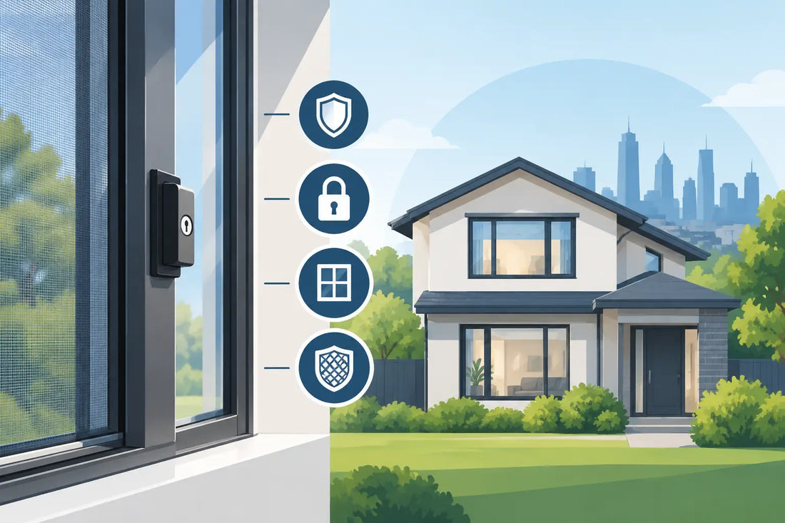 Top Window Security Features for Melbourne Homes