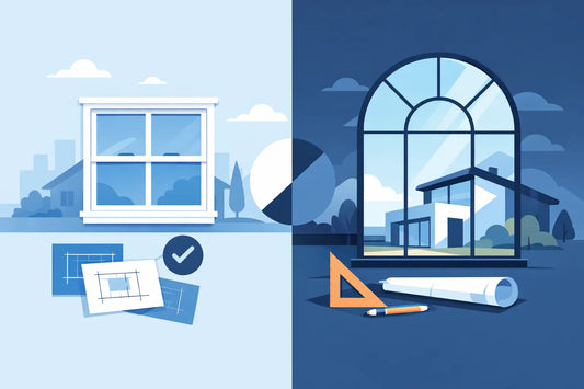 Compare Standard and Custom Windows for Your Build