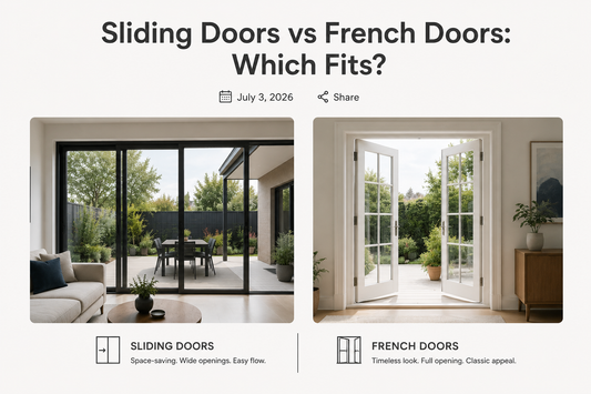 Sliding Doors vs French Doors: Which Fits?
