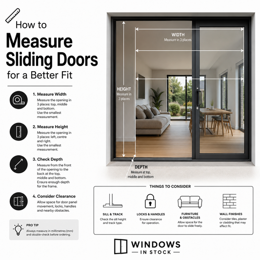 How to Measure Sliding Doors for a Better Fit