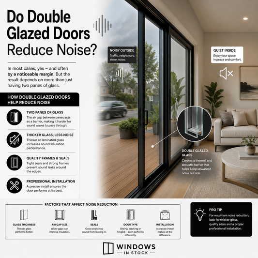 Do Double Glazed Doors Reduce Noise?
