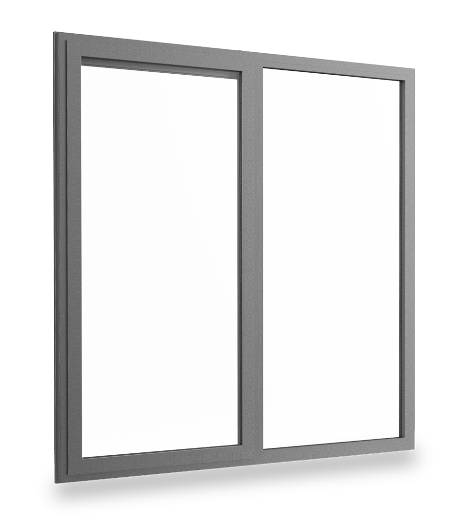 Black Awning Window 1495h x 1495w Double Glazed