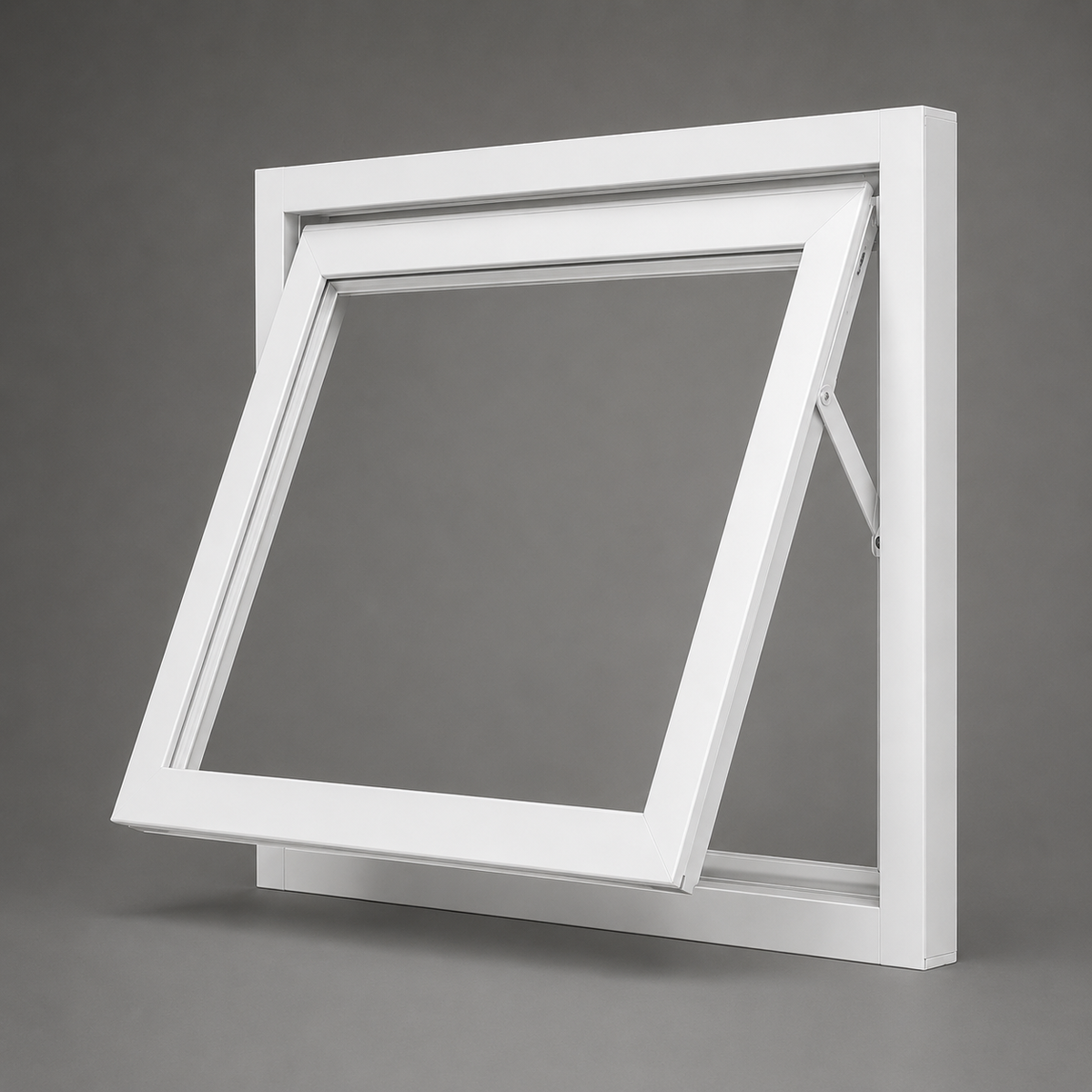 White Awning Window - 595hx 895w Double Glazed