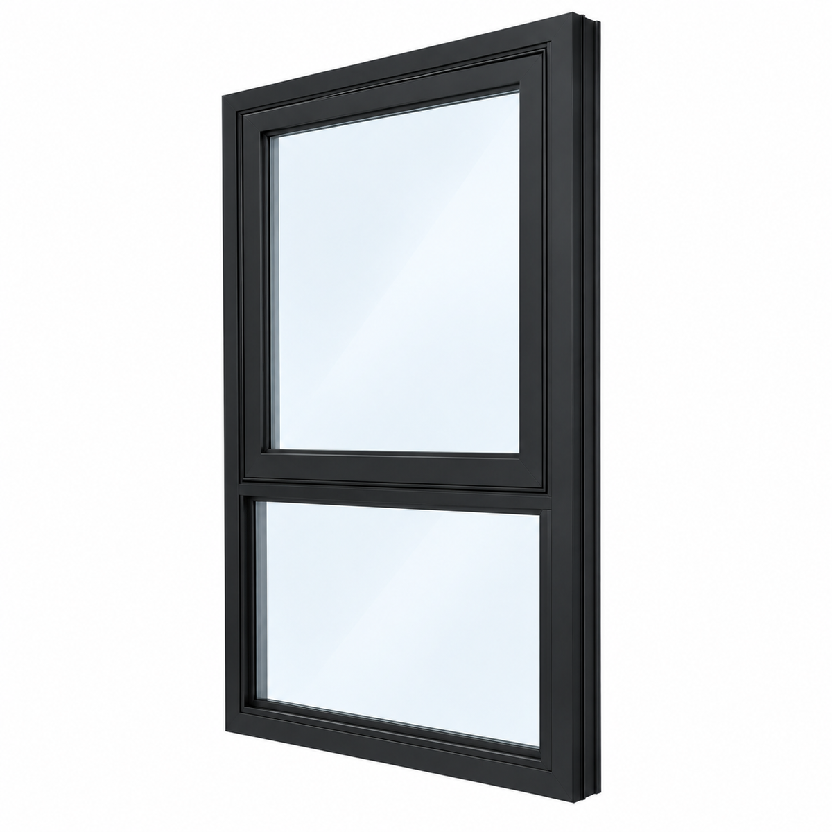 Black Awning Window 1795h x 1195w Double Glazed