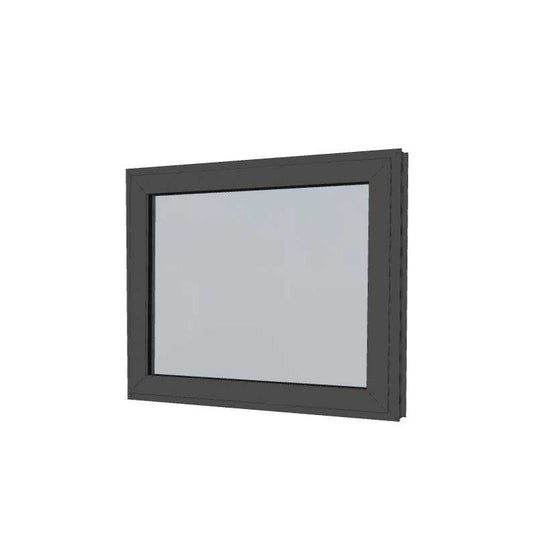 Awning Window 595hx 835w Double Glazed - Clear Glass - WITH SCREEN