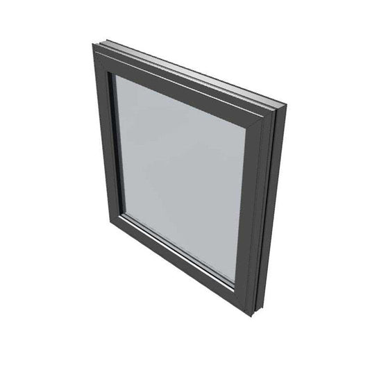 Black Awning Window - 1000h X 895w - EV50  Clear Tgh Double Glazed