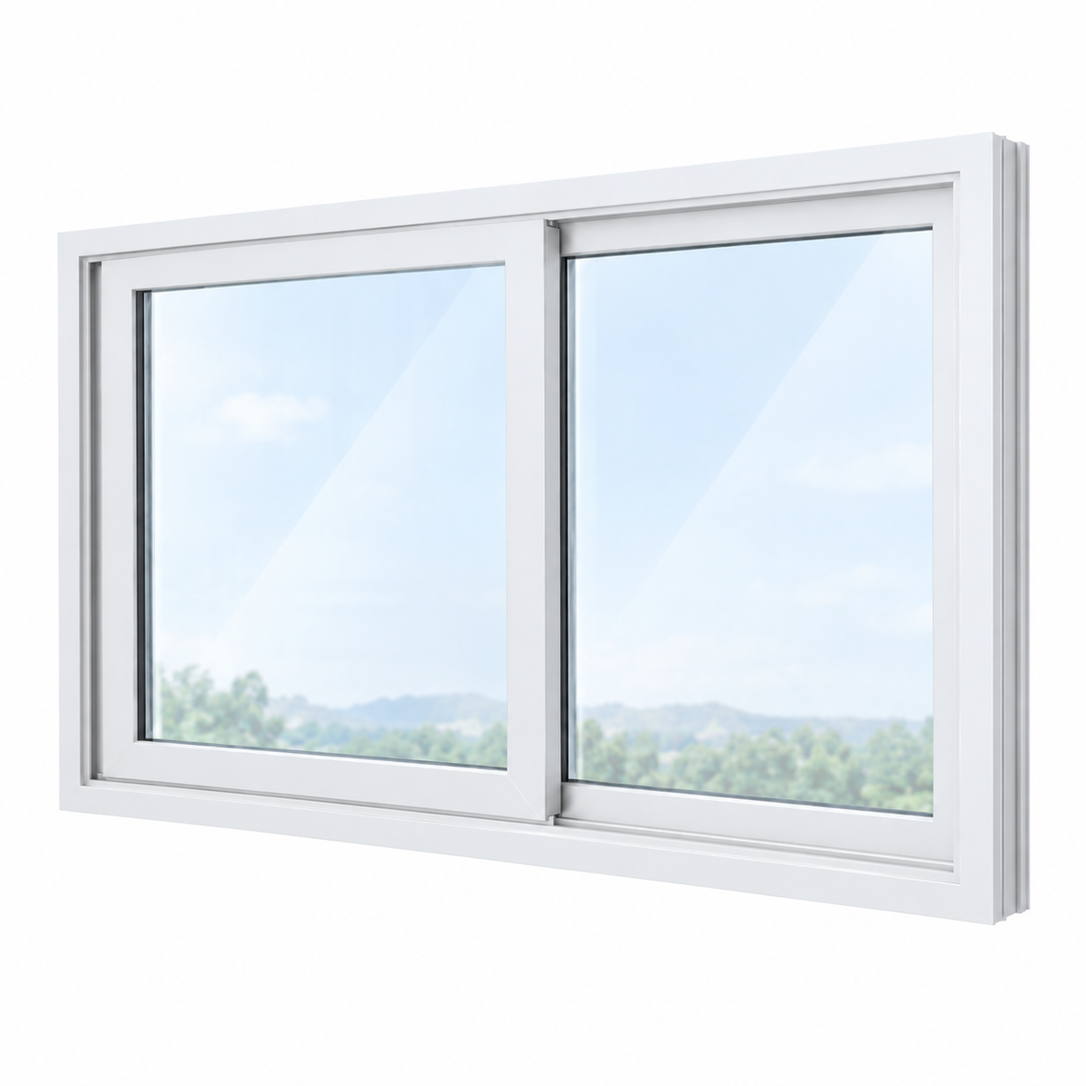 White Sliding Window - 595h X 1795w - LH Opening