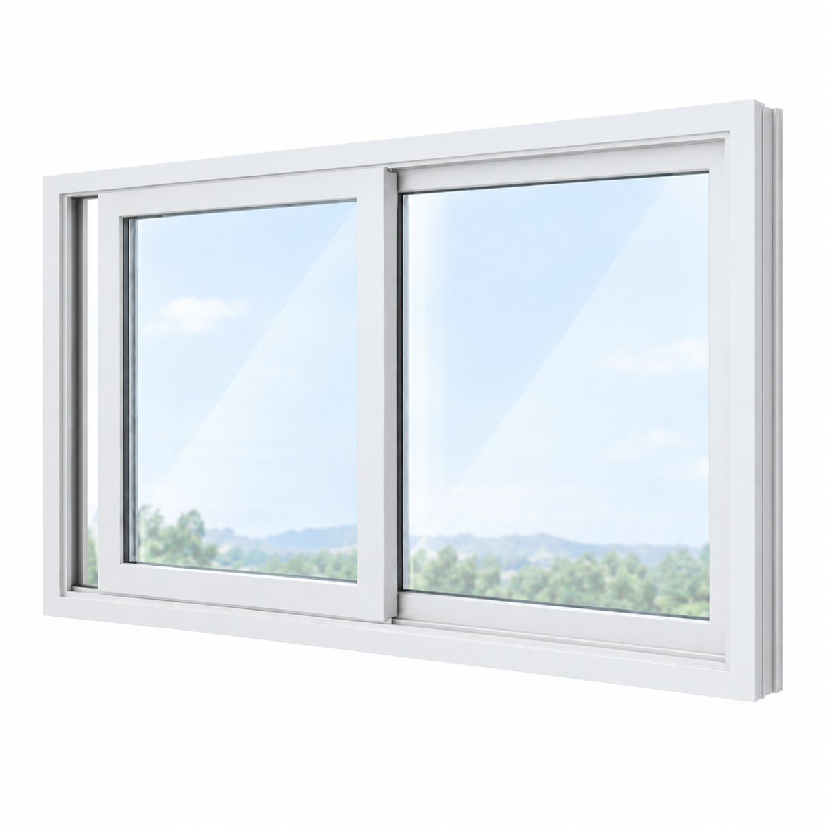 White Sliding Window - 595h X 1795w - LH Opening