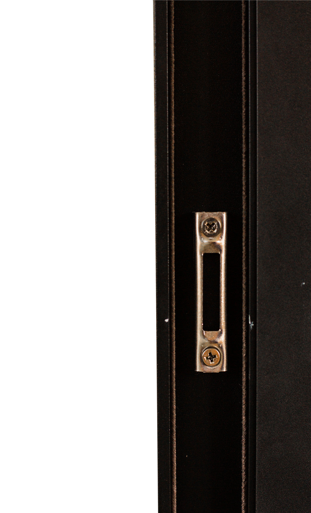 Black Sliding  Door - 2095h X 2390w - 2 Panel - Double Glazed - WITH SCREEN - RIGHT HAND