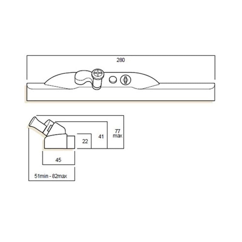 Windows instock Aluminium Awning Window